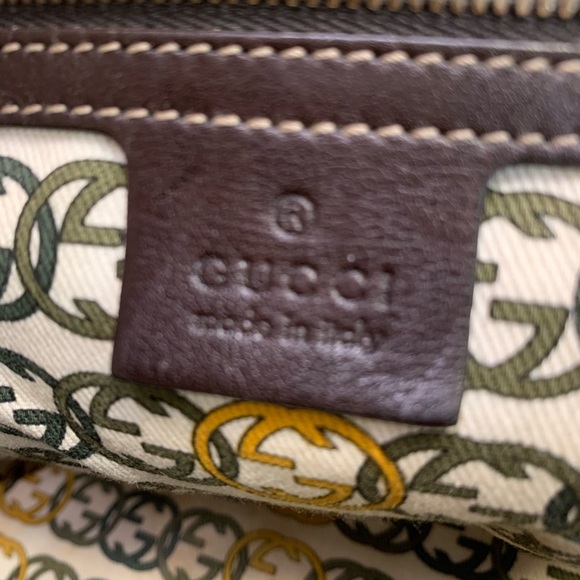 Gucci 💥PRICE DROP🔥Brwn Horsebit Velvt Large 85th - Picture 7 of 8